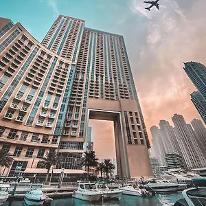 شقة فندقية Emaar Residences Marina By Qstay - Formerly Address Marina, دبي